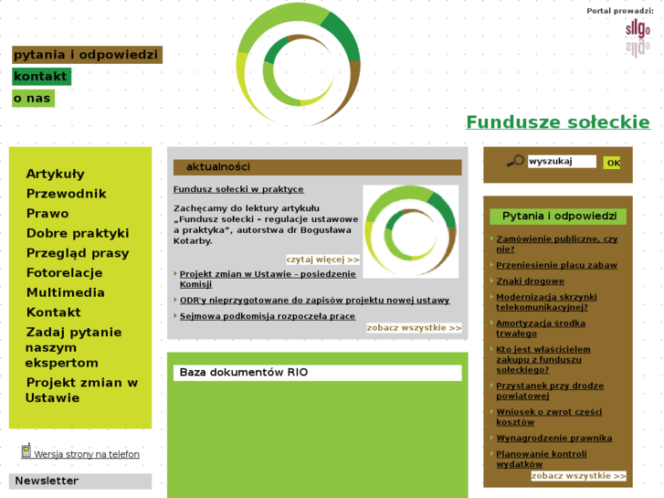 www.funduszesoleckie.pl