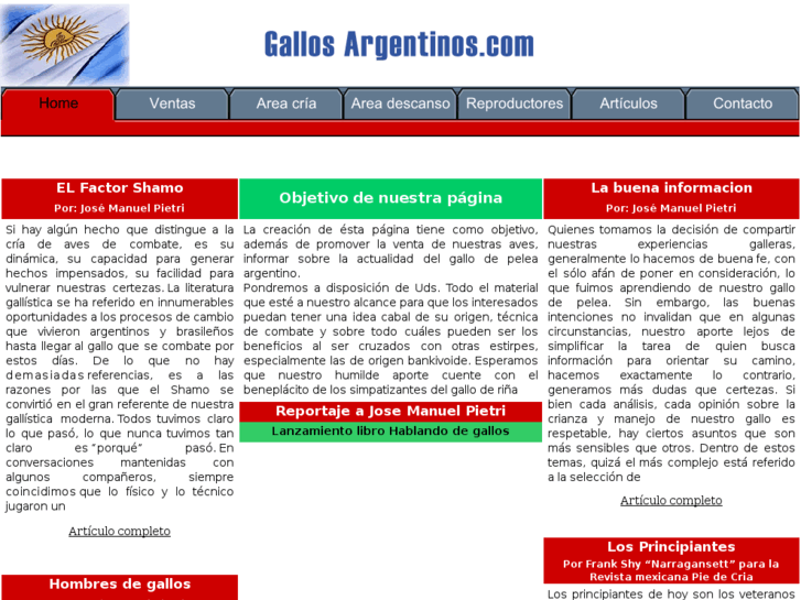 www.gallosargentinos.com