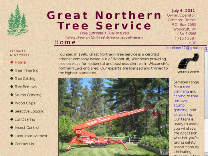 www.greatnortherntreeservice.com