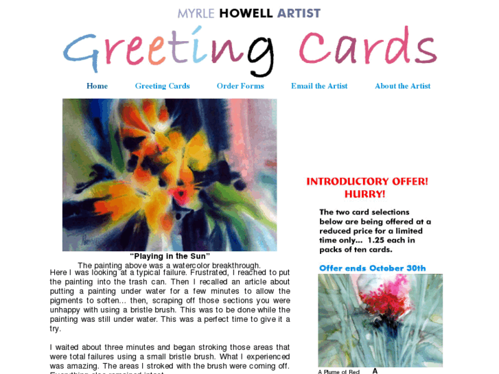 www.myrlehowellartist.com