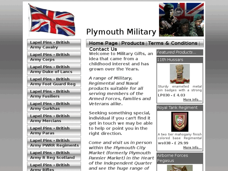 www.plymouthmilitarygifts.com