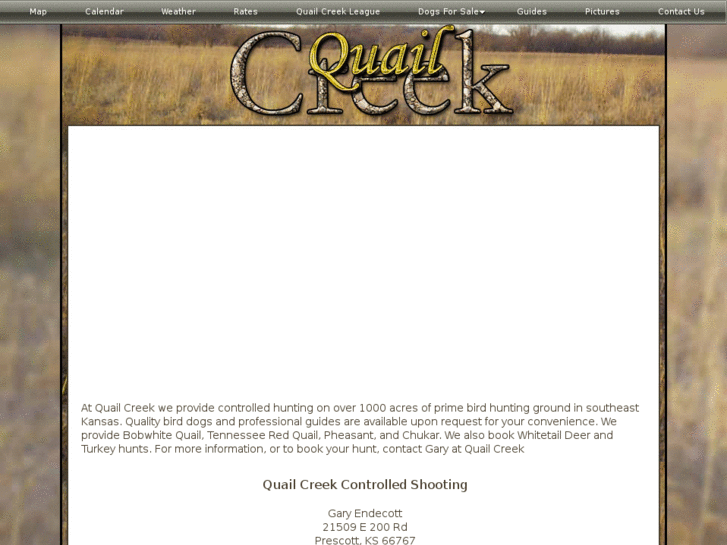 www.quailcreekhunts.com