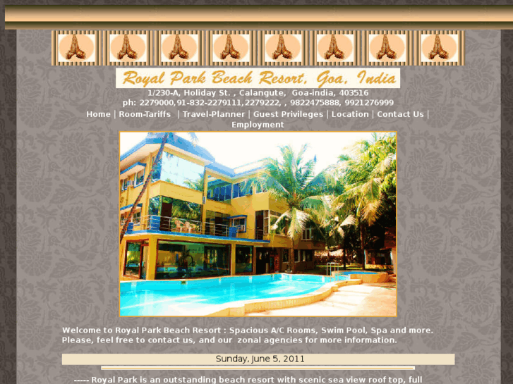 www.royalparkbeachresort.net