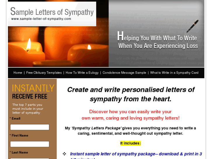 www.sample-letter-of-sympathy.com