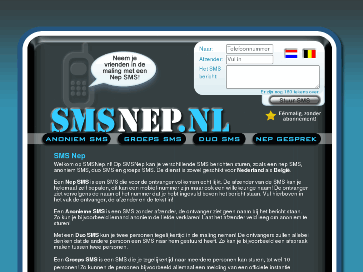 www.smsnep.nl