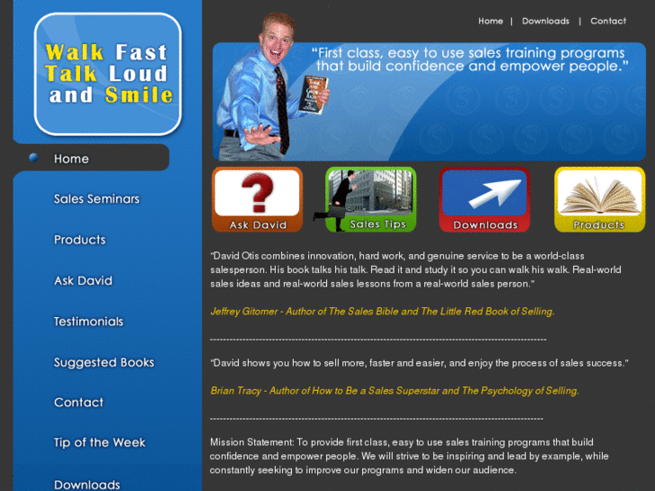 www.walkfasttalkloudandsmile.com
