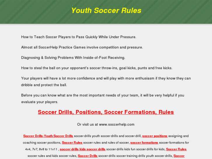 www.youthsoccerrules1.com