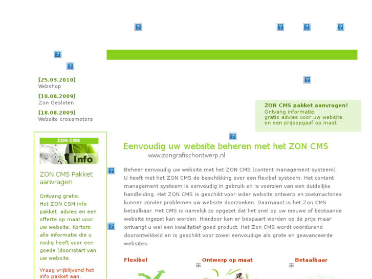 www.zoncms.nl