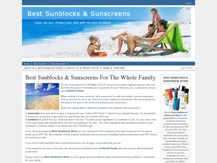 www.bestsunblock.net