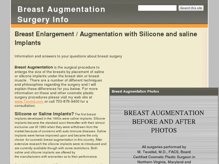 www.breastenlargementva.com