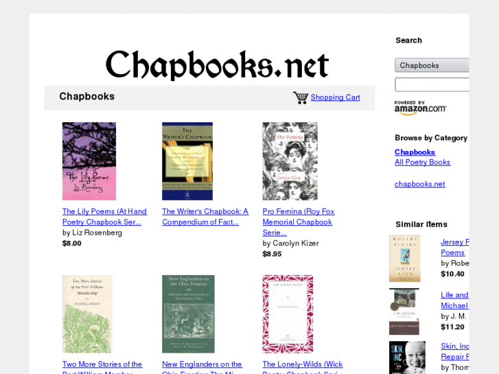 www.chapbooks.net