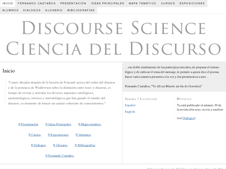 www.discoursescience.info