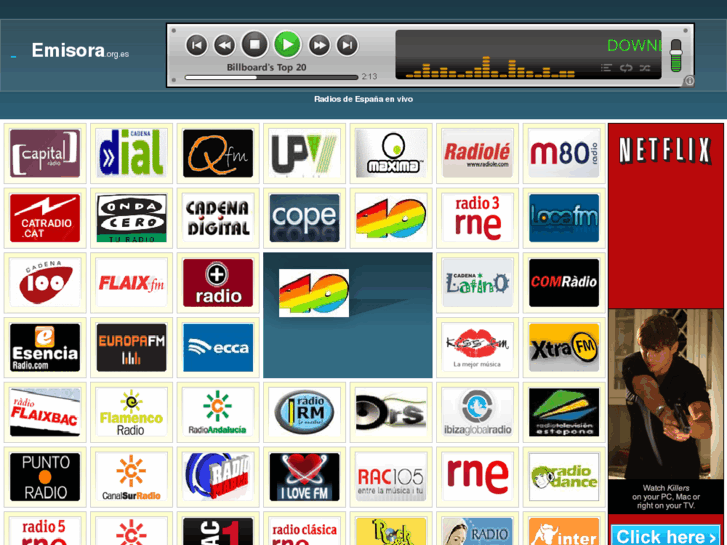 Emisora.Org.Es: Emisoras de radio españolas, radios online de escuchar radio