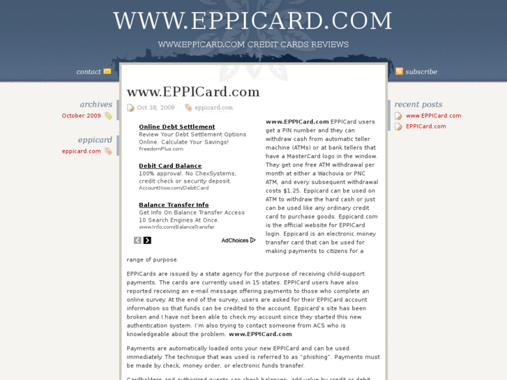 www.eppicardcome.com