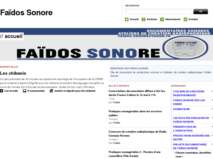 www.faidosonore.net