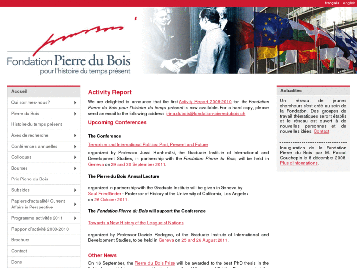 www.fondation-pierredubois.ch