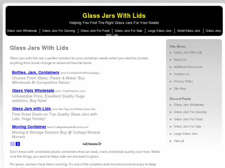 www.glassjarswithlids.org