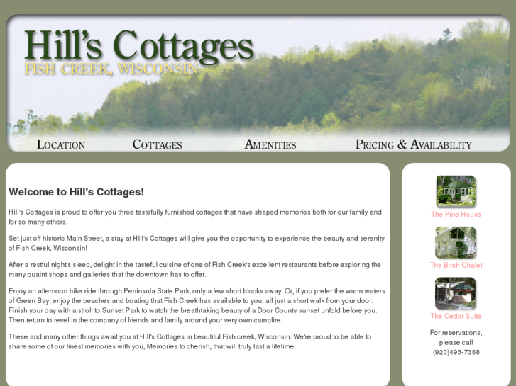 www.hillscottages.com