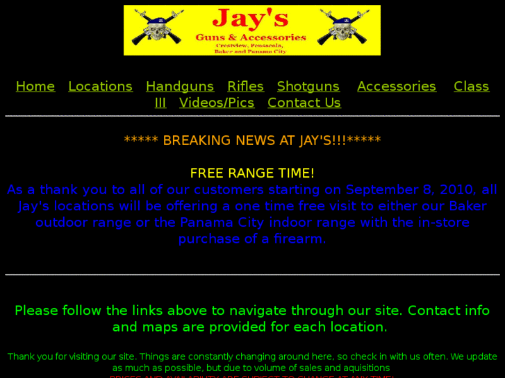 www.jaysgunsonline.com