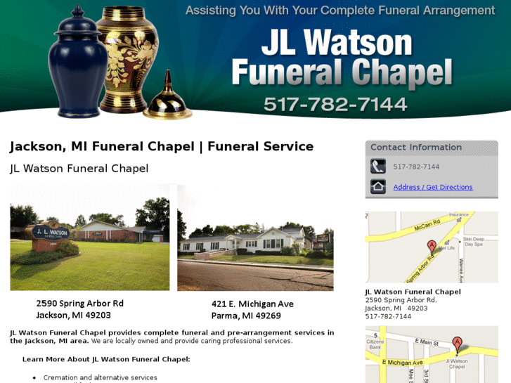 www.jlwatsonfuneralchapels.com