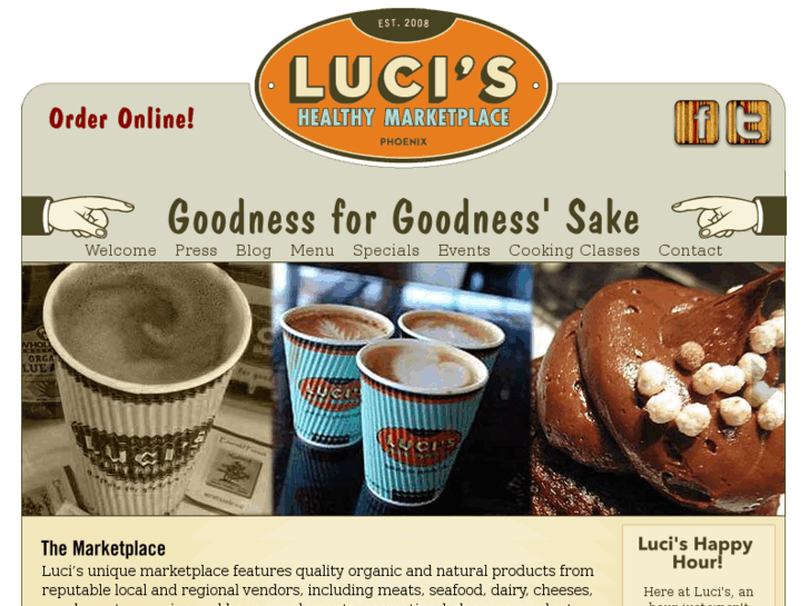 www.luciscoffeebar.com