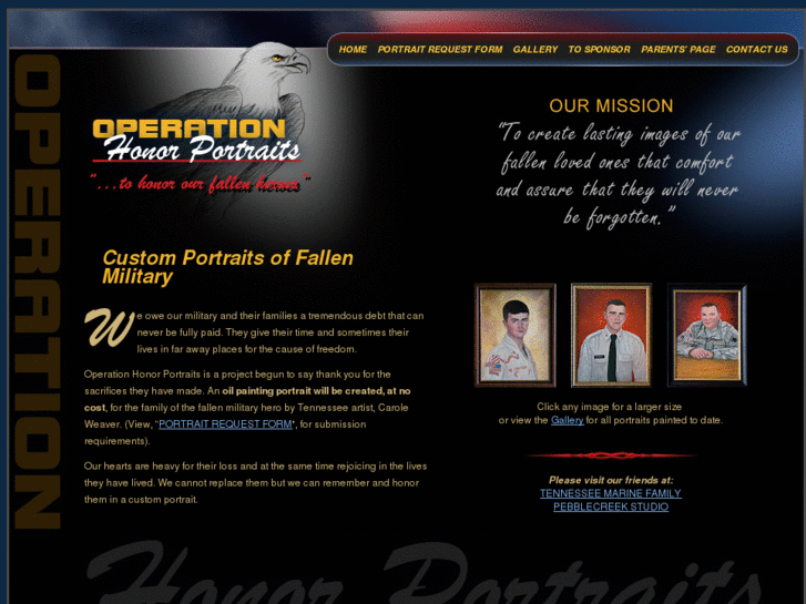 www.operationhonorportraits.com