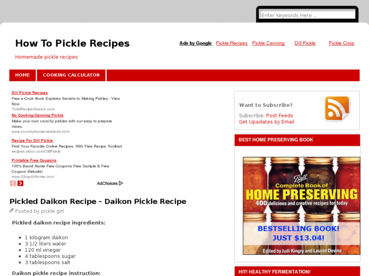 www.picklerecipes4u.com