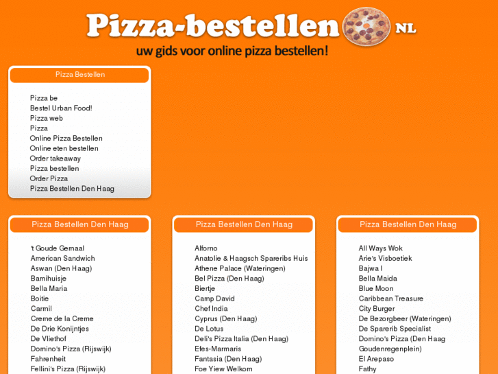 www.pizza-bestellen-denhaag.nl