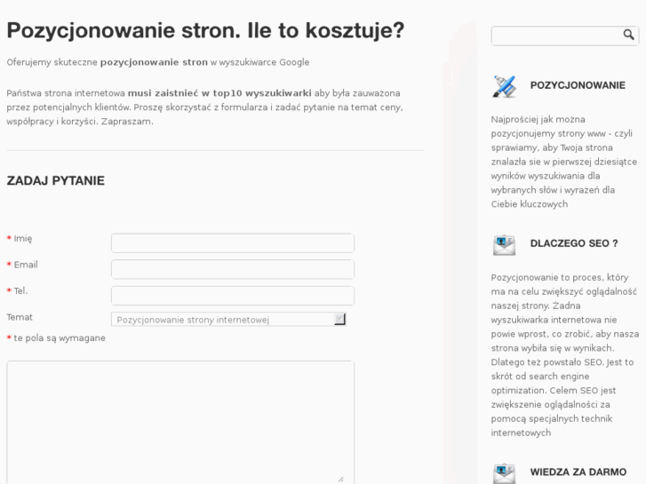 www.pozycjonuje-strony.com