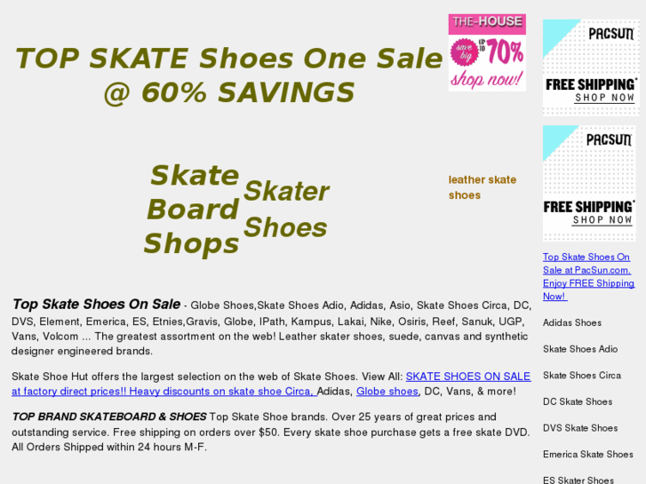 www.skateshoehut.com