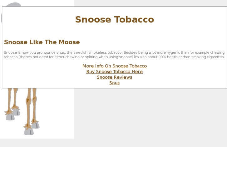 www.snoosetobacco.com