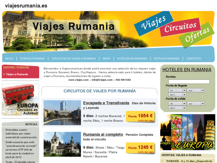 www.viajesrumania.es