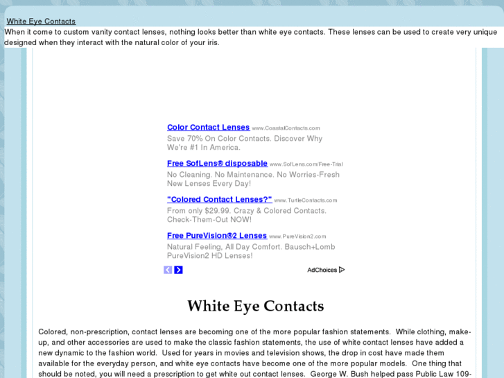 www.whiteeyecontacts.com