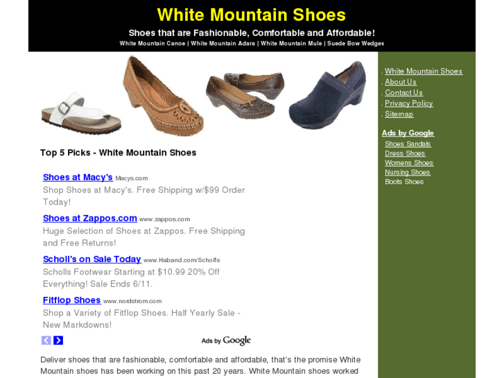 www.whitemountainshoes.net