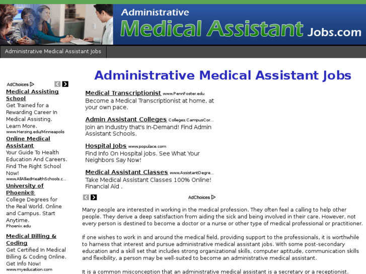 www.administrativemedicalassistantjobs.com
