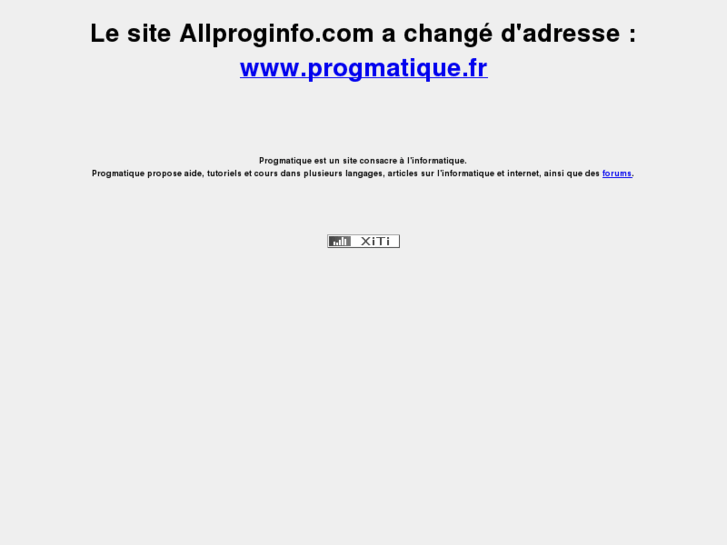 www.allproginfo.com