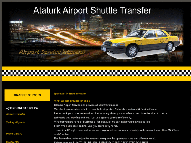 www.ataturkairportshuttle.net