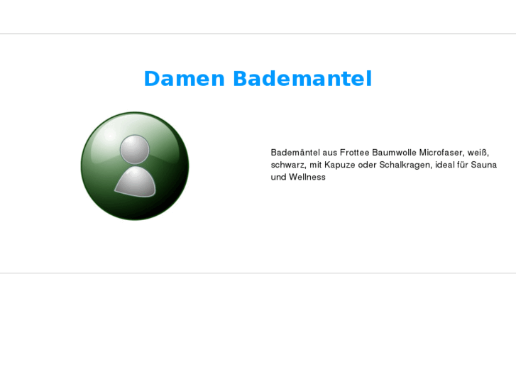 www.bademanteldamen.net