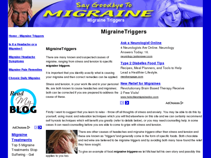 www.byebyemigraine.com