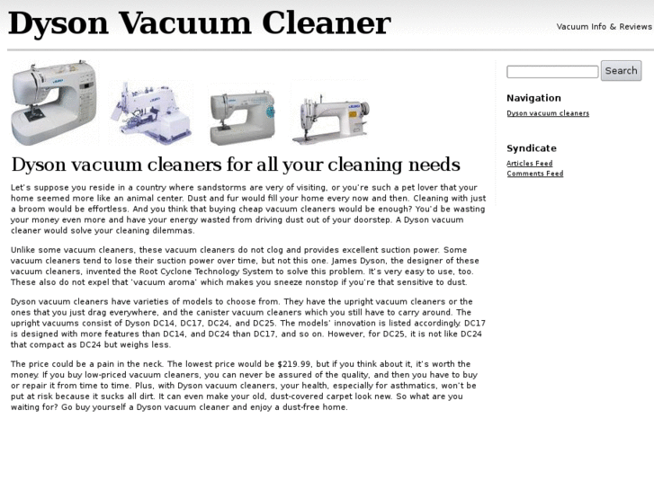 www.dysonvacuumcleaner.info