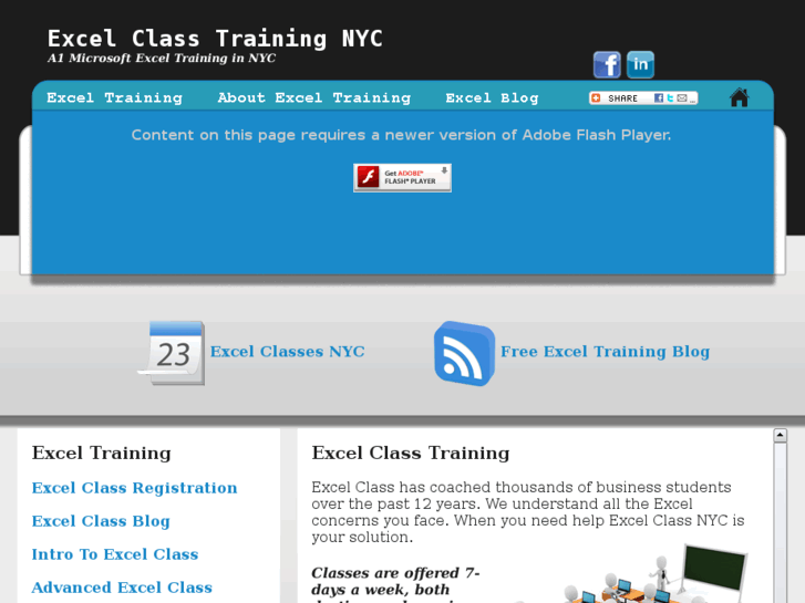 www.excelclasstraining.com