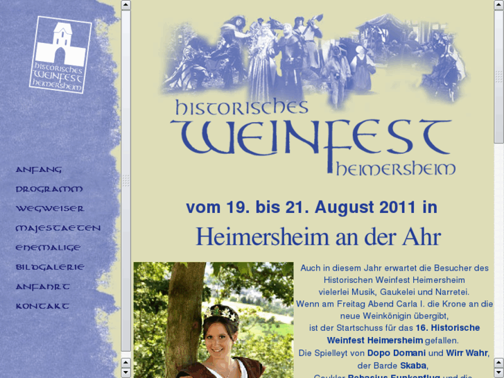 www.historisches-weinfest-heimersheim.de