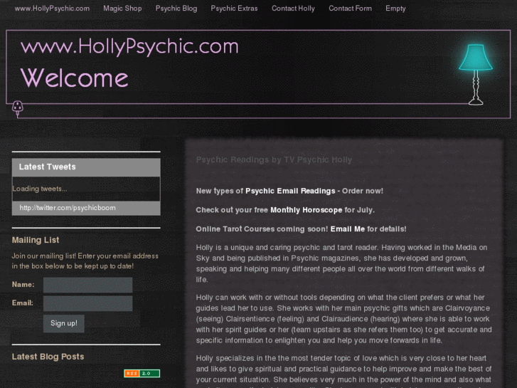 www.hollypsychic.com