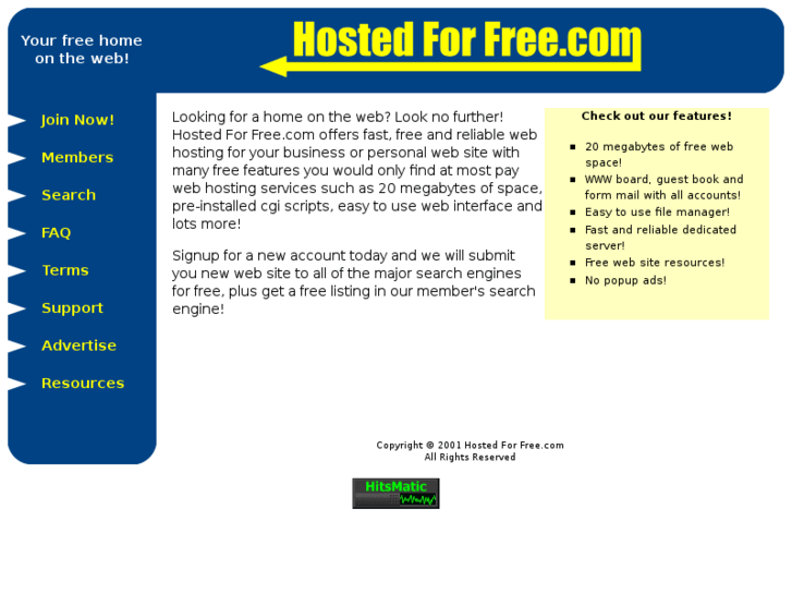 www.hostedforfree.com