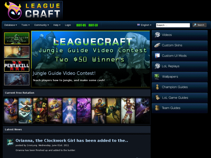 www.leaguecraft.com