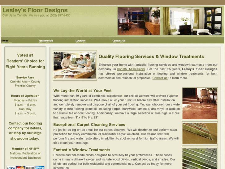 www.lesleysfloordesigns.com