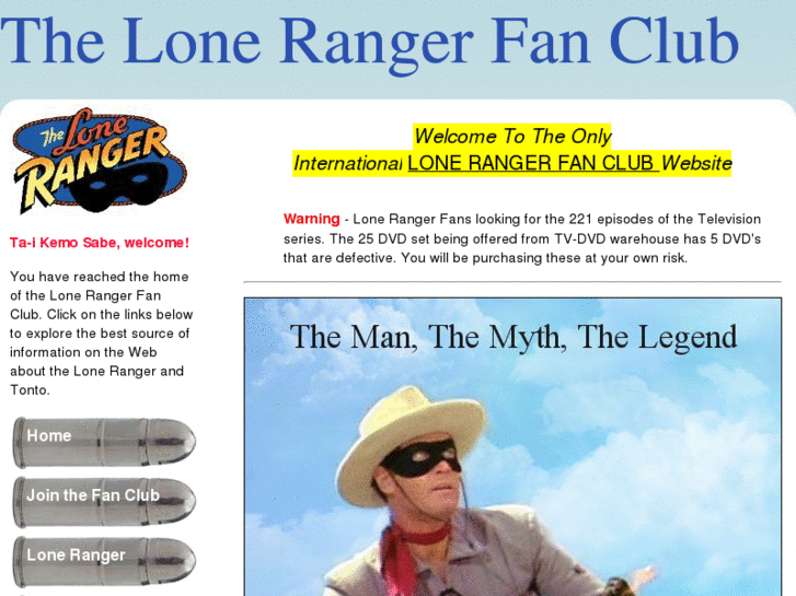 www.lonerangerfanclub.com