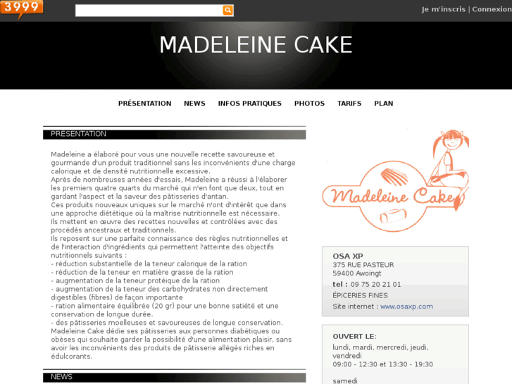 www.madeleine-cake.com