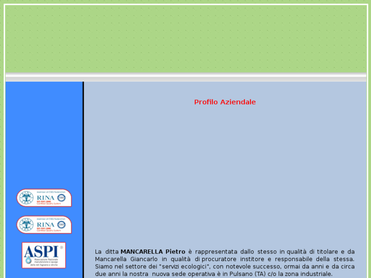 www.mancarellaserviziecologici.com