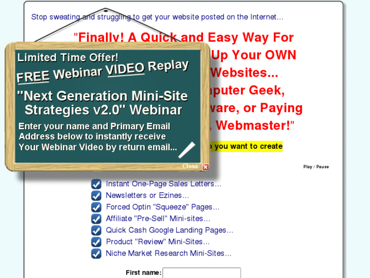 www.minisitecreator.net